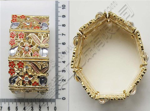 镂空中国风锌合金时尚手镯