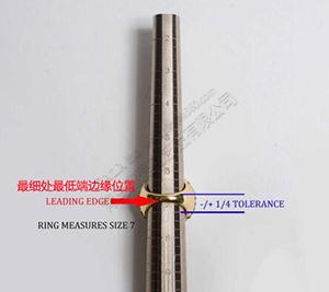 青岛鑫爱时尚首饰戒指的测量方法
